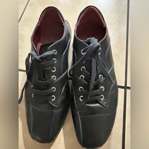 Bally Black Leather Men's Derbys
